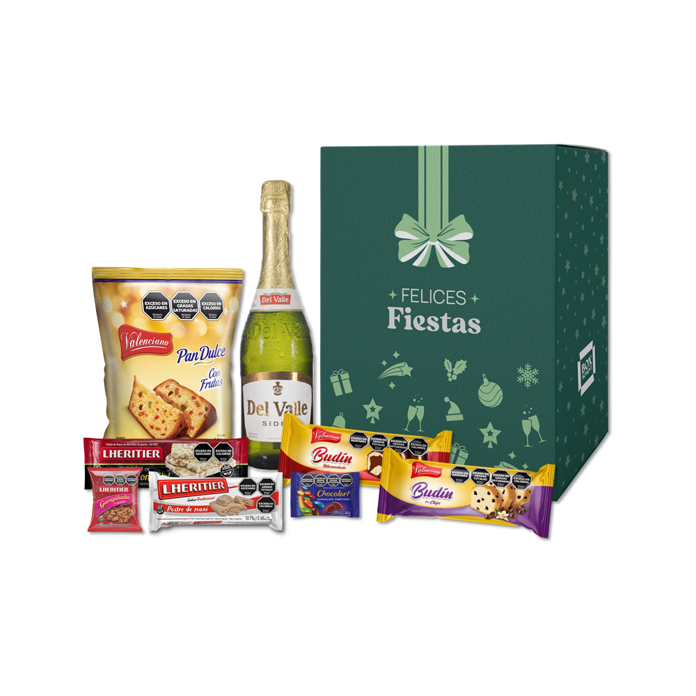 Caja Navideña Verde 1 - (Estándar)